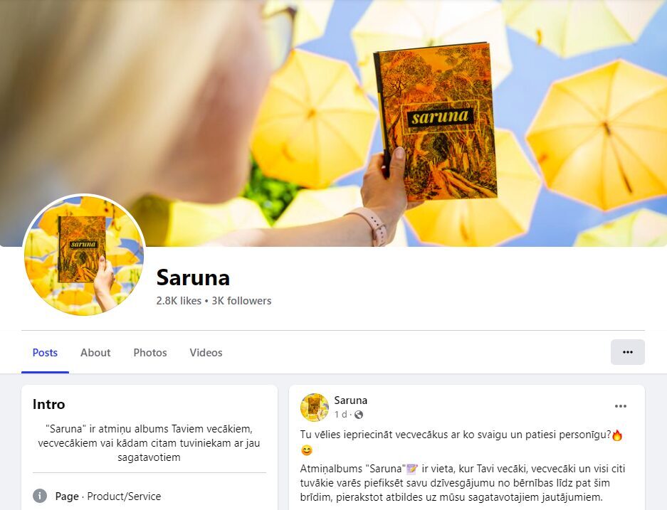 Albums Saruna Facebook lapa